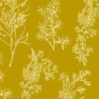 Botanical Cottage Pattern in Olive Chartreuse and Cream Coffee Mug Gallery Image 2