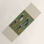 Striped Lemurs Yoga Mat Gallery Image 1