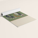 Striped Lemurs Yoga Mat Gallery Image 2