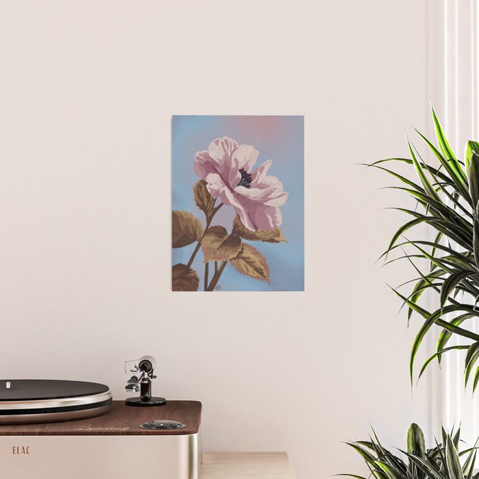 Vintage Begonia Botanical Poster Gallery Image 2