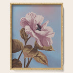 Vintage Begonia Botanical Serving Tray Gallery Image 1