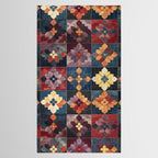 Amethyst Trail Patchwork Tablecloth Gallery Image 2