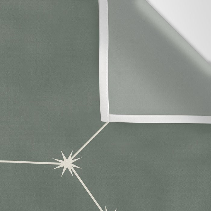 Sagittarius Zodiac Star Constellation Line Art Sage Wall Tapestry Gallery Image 3