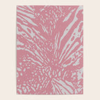 Bold Pink Zebra Pattern with Abstract Animal Stripes Safari  Poster Gallery Image 4