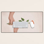 A Rose for You Desk Mat Gallery Image 1