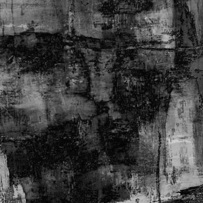 Crackled Gray - Black, white and gray, grey textured abstract Coffee Mug Gallery Image 2