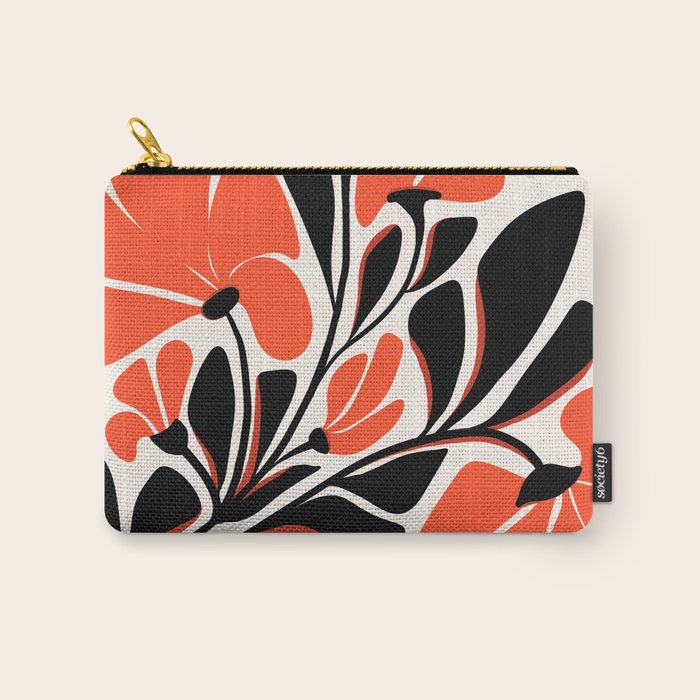 Gothic Garden Flower Art Carry All Pouch Gallery Image 1