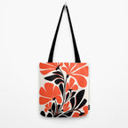 Gothic Garden Flower Art Tote Bag Gallery Image 2