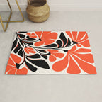 Gothic Garden Flower Art Rug Gallery Image 1
