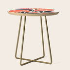 Gothic Garden Flower Art Side Table Gallery Image 1