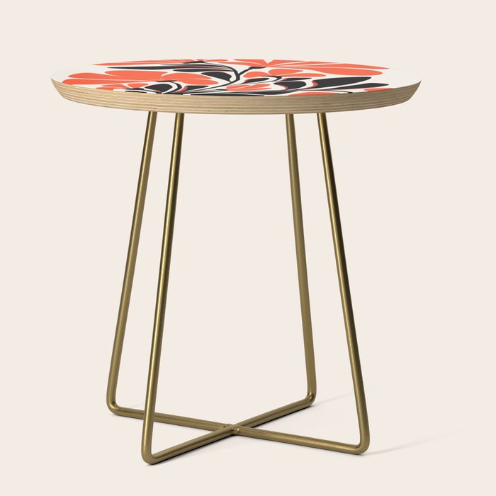 Gothic Garden Flower Art Side Table Gallery Image 1