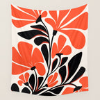 Gothic Garden Flower Art Wall Tapestry Gallery Image 4