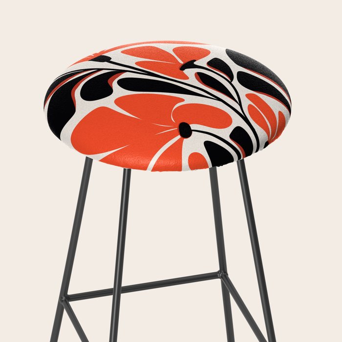 Gothic Garden Flower Art Stool Gallery Image 2
