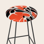 Gothic Garden Flower Art Stool Gallery Image 2