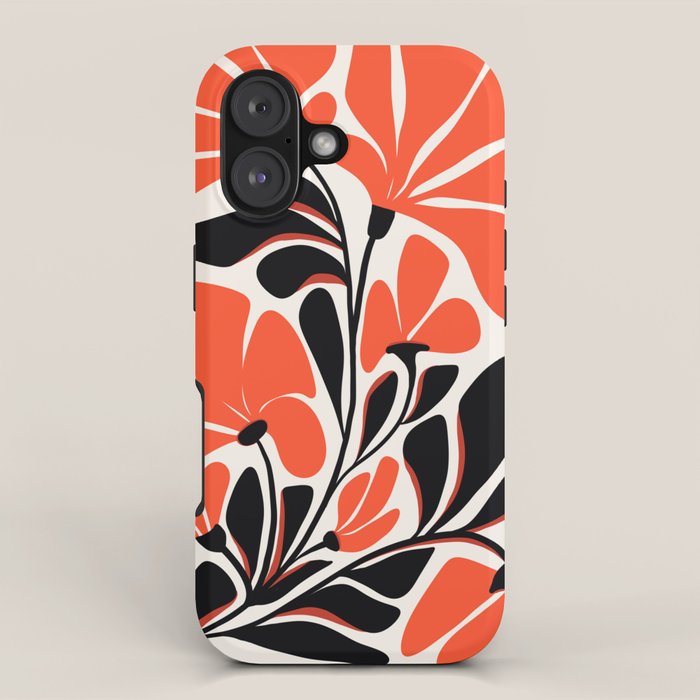 Gothic Garden Flower Art iPhone Case Gallery Image 1