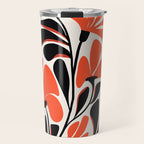 Gothic Garden Flower Art Travel Mug Gallery Image 1