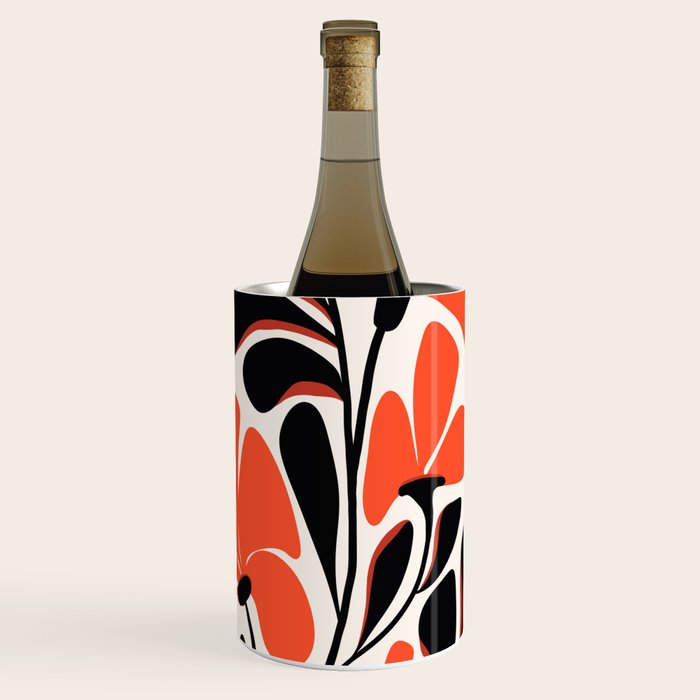 Gothic Garden Flower Art Wine Chiller Gallery Image 1