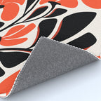 Gothic Garden Flower Art Rug Gallery Image 4