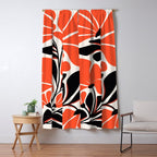 Gothic Garden Flower Art Window Curtain Gallery Image 5