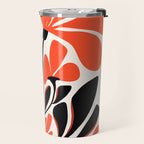 Gothic Garden Flower Art Travel Mug Gallery Image 2