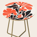 Gothic Garden Flower Art Side Table Gallery Image 2