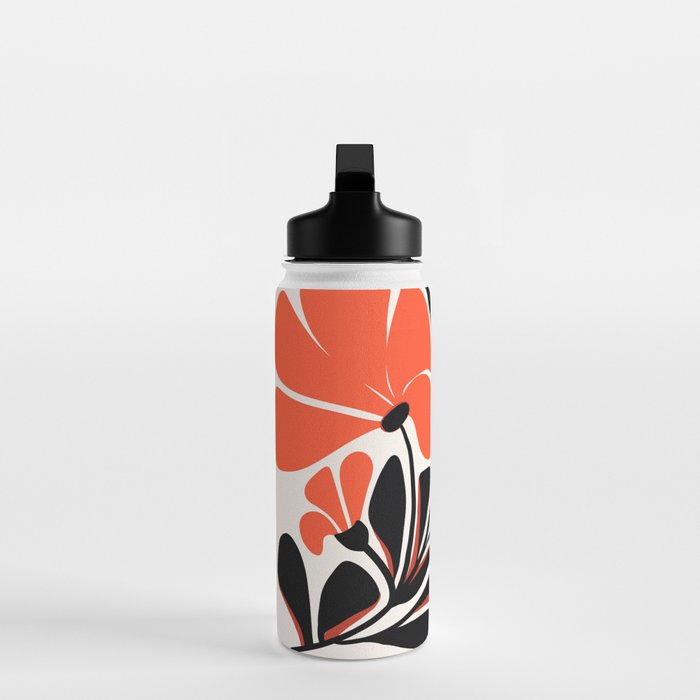 Gothic Garden Flower Art Water Bottle Gallery Image 3