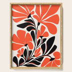 Gothic Garden Flower Art Serving Tray Gallery Image 1