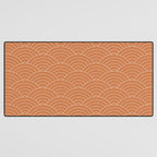 Waves (Terracotta) Desk Mat Gallery Image 3