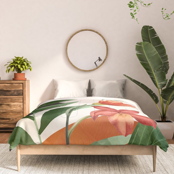 Abstract Tropical Art 12 Comforter Gallery Image 3