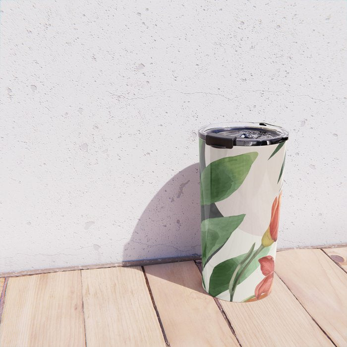 Abstract Tropical Art 12 Travel Mug Gallery Image 4