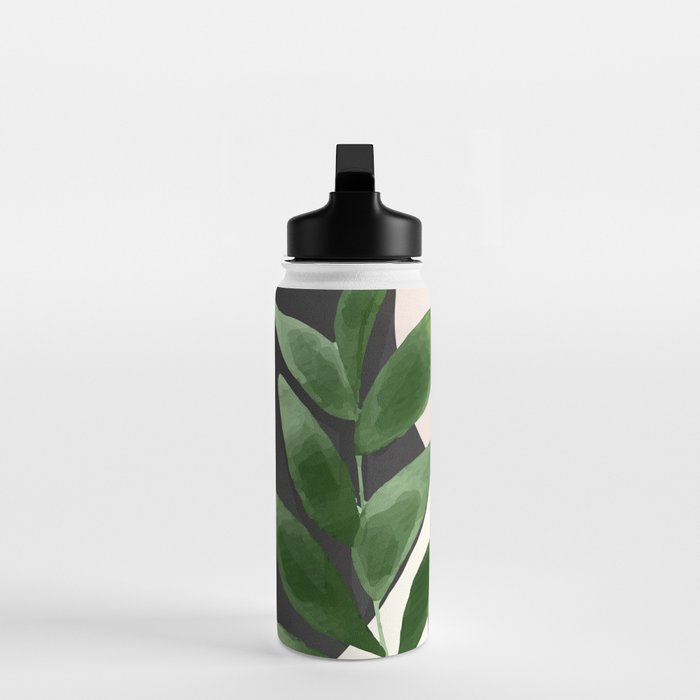 Abstract Tropical Art 12 Water Bottle Gallery Image 3