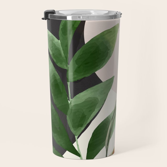 Abstract Tropical Art 12 Travel Mug Gallery Image 3