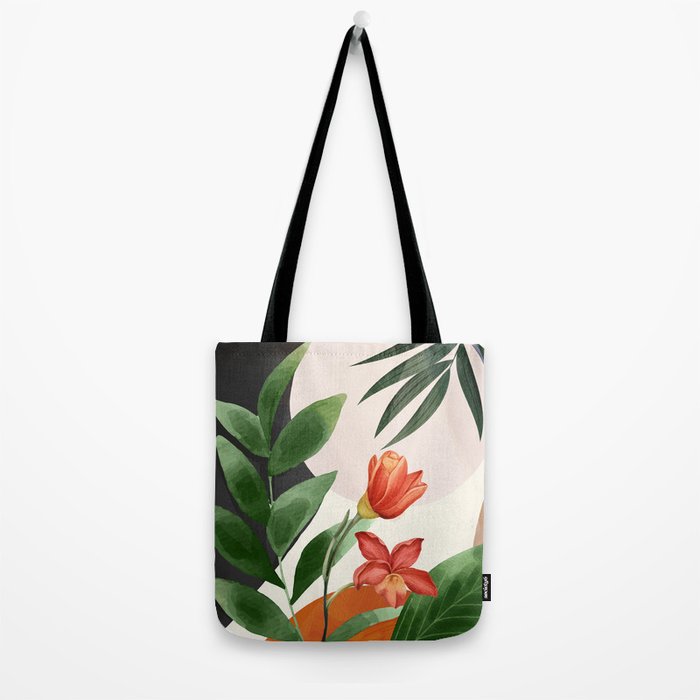 Abstract Tropical Art 12 Tote Bag Gallery Image 2