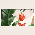 Abstract Tropical Art 12 Desk Mat Gallery Image 3