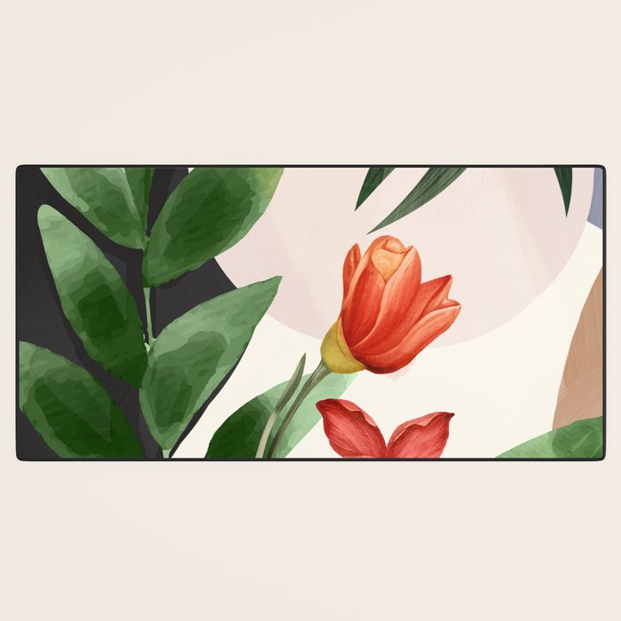 Abstract Tropical Art 12 Desk Mat Gallery Image 3