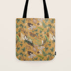 Bohemian Leafy Forest Tote Bag Gallery Image 1