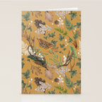 Bohemian Leafy Forest Stationery Card Gallery Image 2