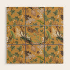 Bohemian Leafy Forest Wood Wall Art Gallery Image 1