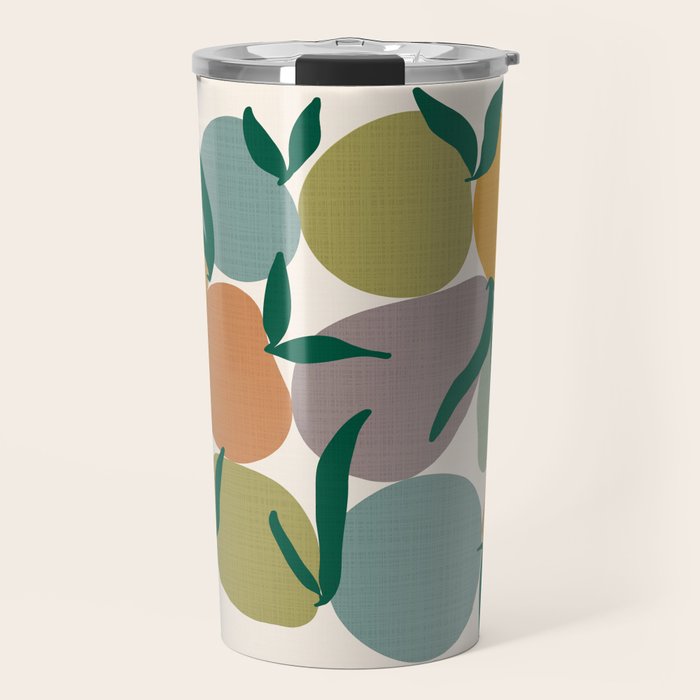 2025 EARTHY FRUIT MARKET CALENDAR Travel Mug Gallery Image 1