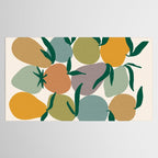 2025 EARTHY FRUIT MARKET CALENDAR Tablecloth Gallery Image 2