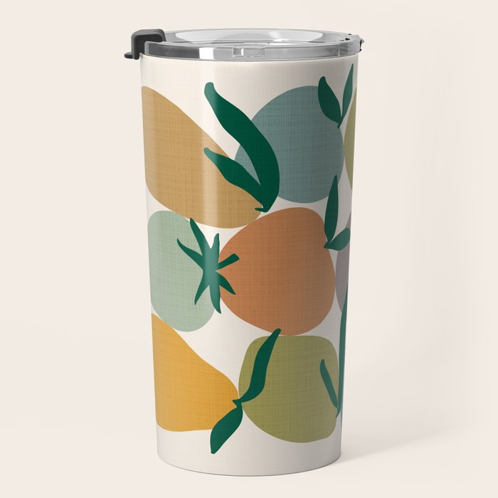2025 EARTHY FRUIT MARKET CALENDAR Travel Mug Gallery Image 3
