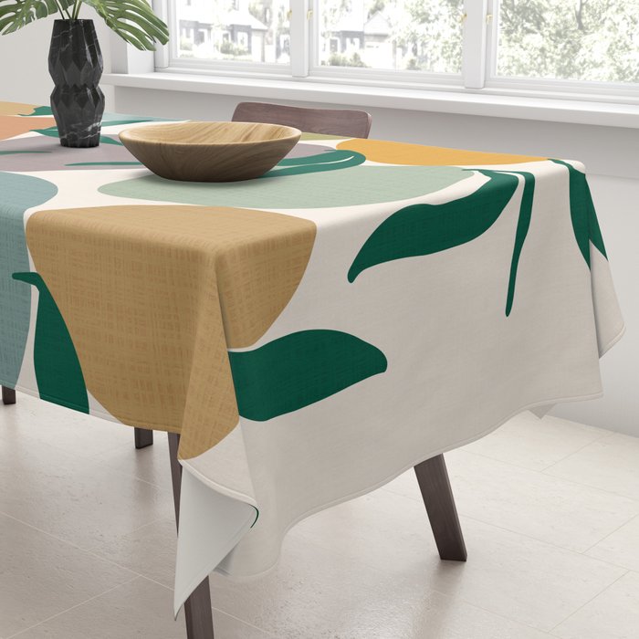2025 EARTHY FRUIT MARKET CALENDAR Tablecloth Gallery Image 3