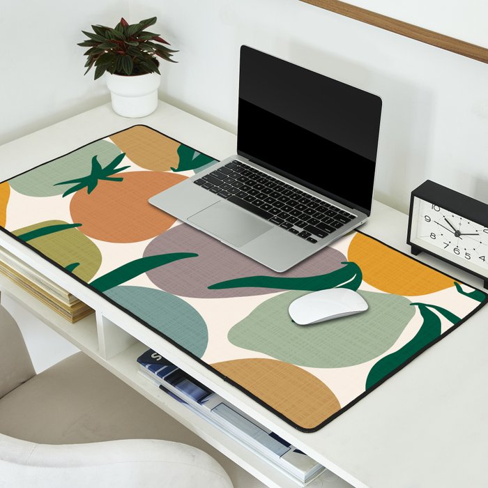 2025 EARTHY FRUIT MARKET CALENDAR Desk Mat Gallery Image 2