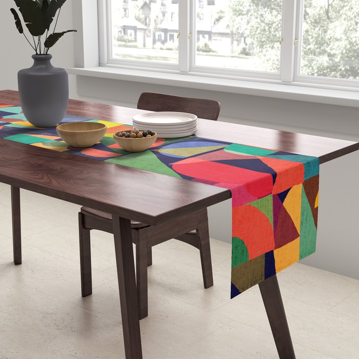 Color Blocks Table Runner Gallery Image 2