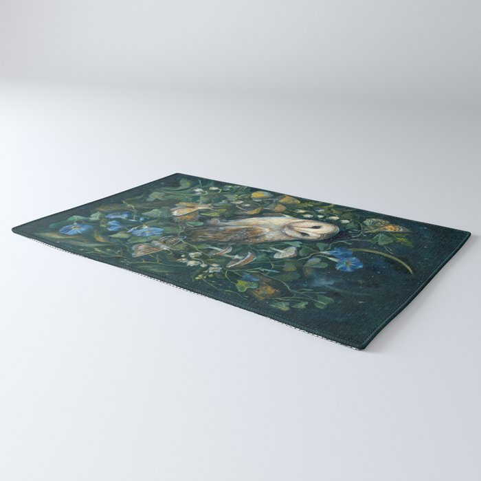 Barn Owl Forest Rug Gallery Image 3