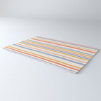 Classic Stripes XXIII - Retro Summer Rug Gallery Image 3