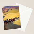 âWild Horses of Nevadaâ by Maynard Dixon Stationery Card Gallery Image 2