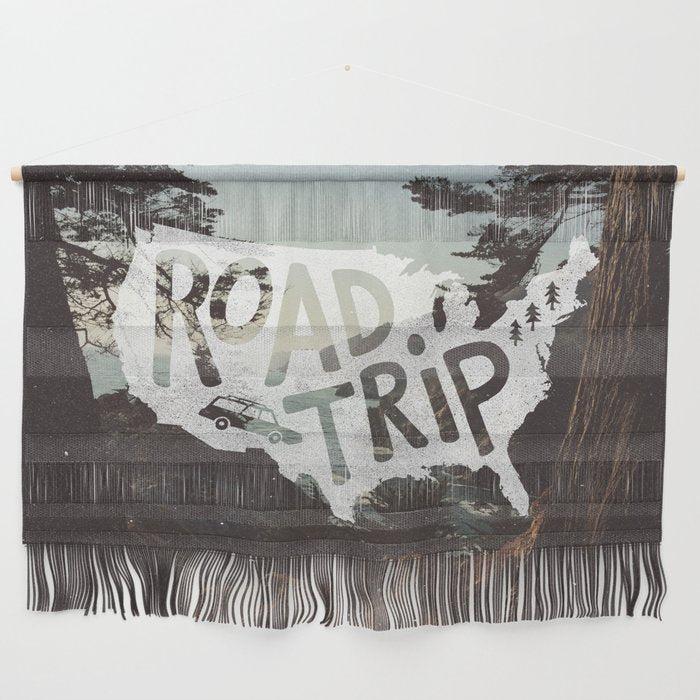 Road Trip USA - big sur Wall Hanging Gallery Image 1
