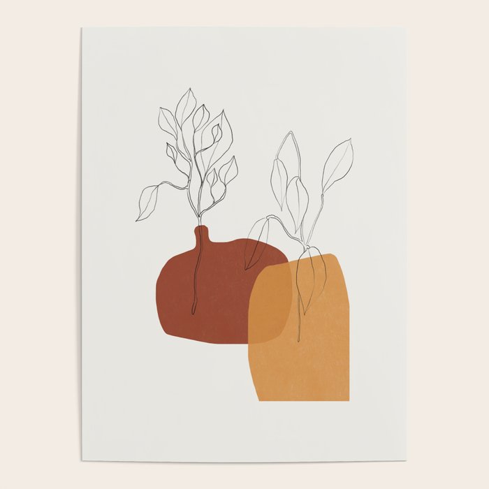 Vases Home Plants Poster Gallery Image 4