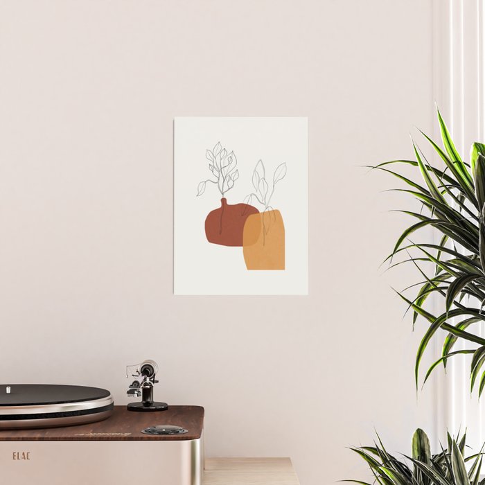 Vases Home Plants Poster Gallery Image 2